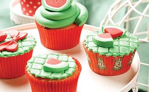 کاپ-کیک-هندوانه-ويژه-شب-يلدا🍉🍰